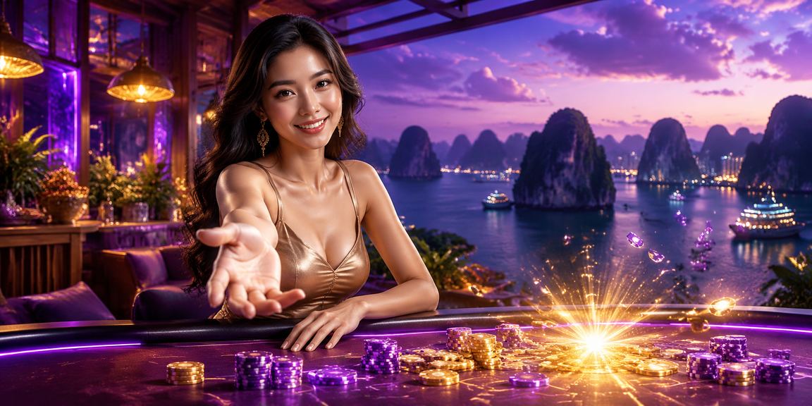 Người chơi baccarat tại vịnh Hạ Long thưởng thức cà phê và chơi casino trực tuyến