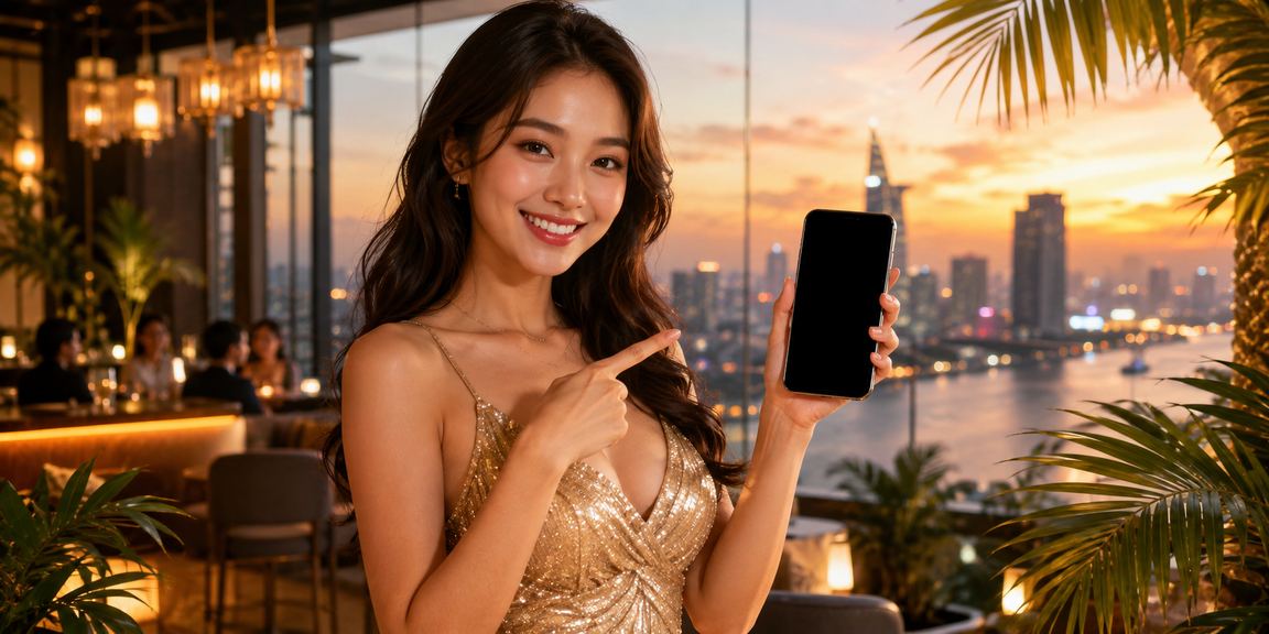 Người chơi tham gia casino mobile tại lễ hội Thành phố Hồ Chí Minh